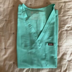 Fresh aqua caterina top